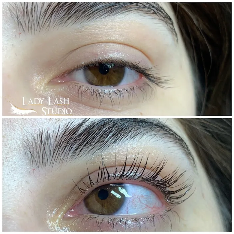 Lash lift and tint result in Sugar Land TX