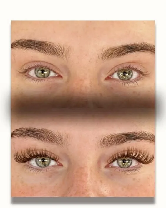 Lash extension results, Lady Lash Studio Sugar Land TX