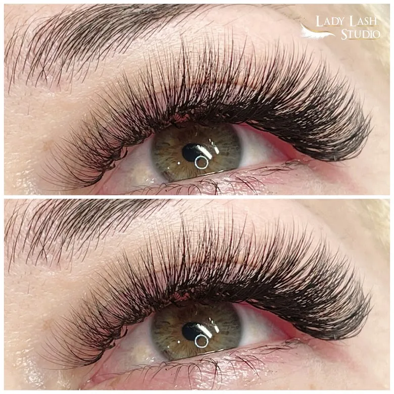 Volume lash work by Lady Lash Studio