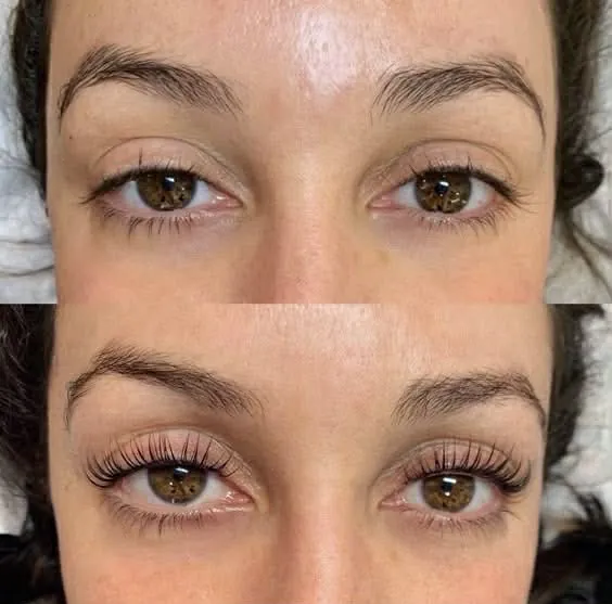 Lash extension client photo, Lady Lash Studio Sugar Land TX
