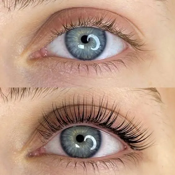 Eyelash extension results by Lady Lash Studio, Sugar Land, TX