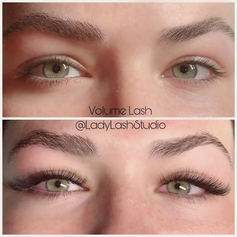 Lash extension work by Lady Lash Studio, Sugar Land, TX