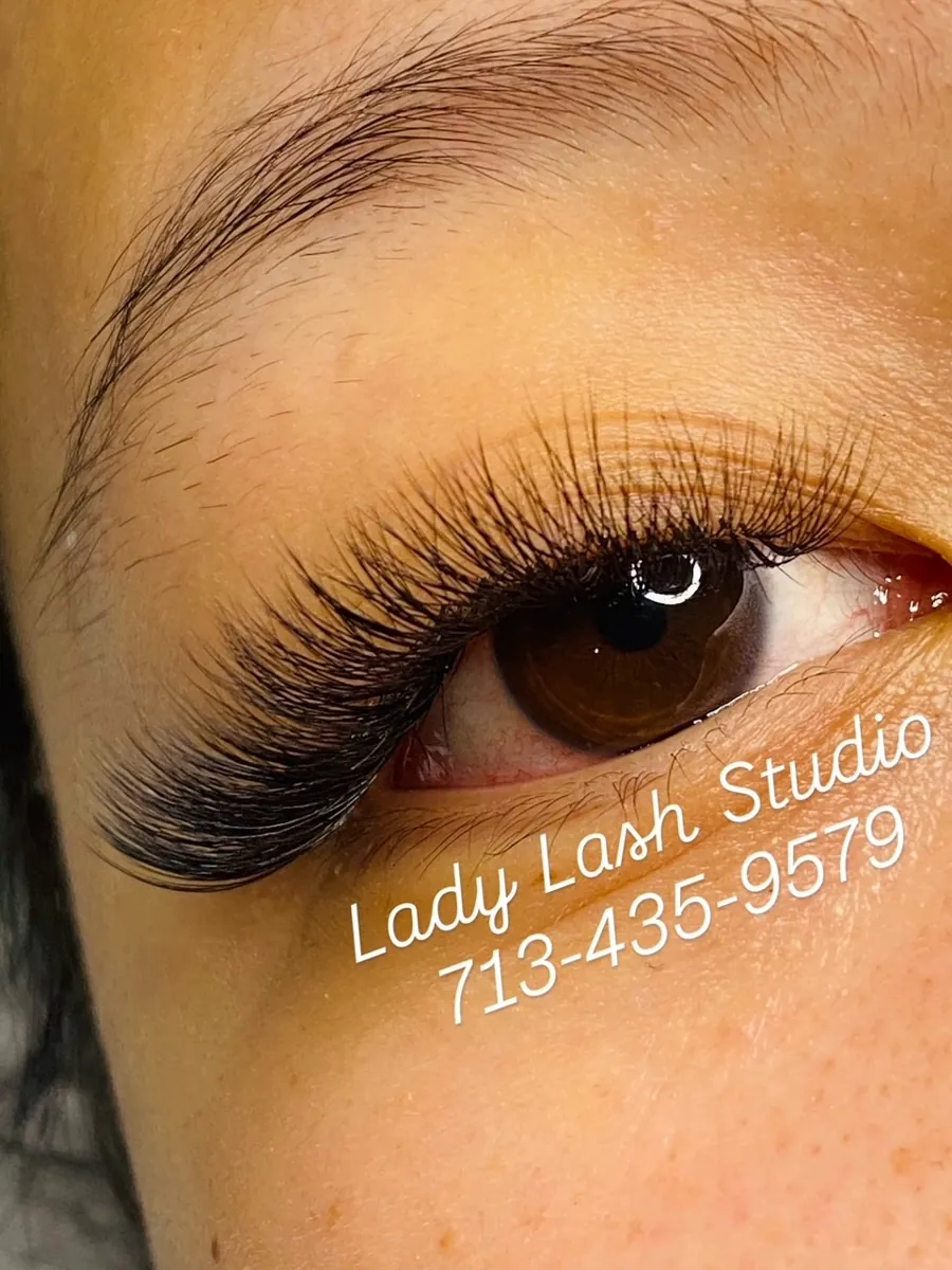 Volume lash work by Lady Lash Studio