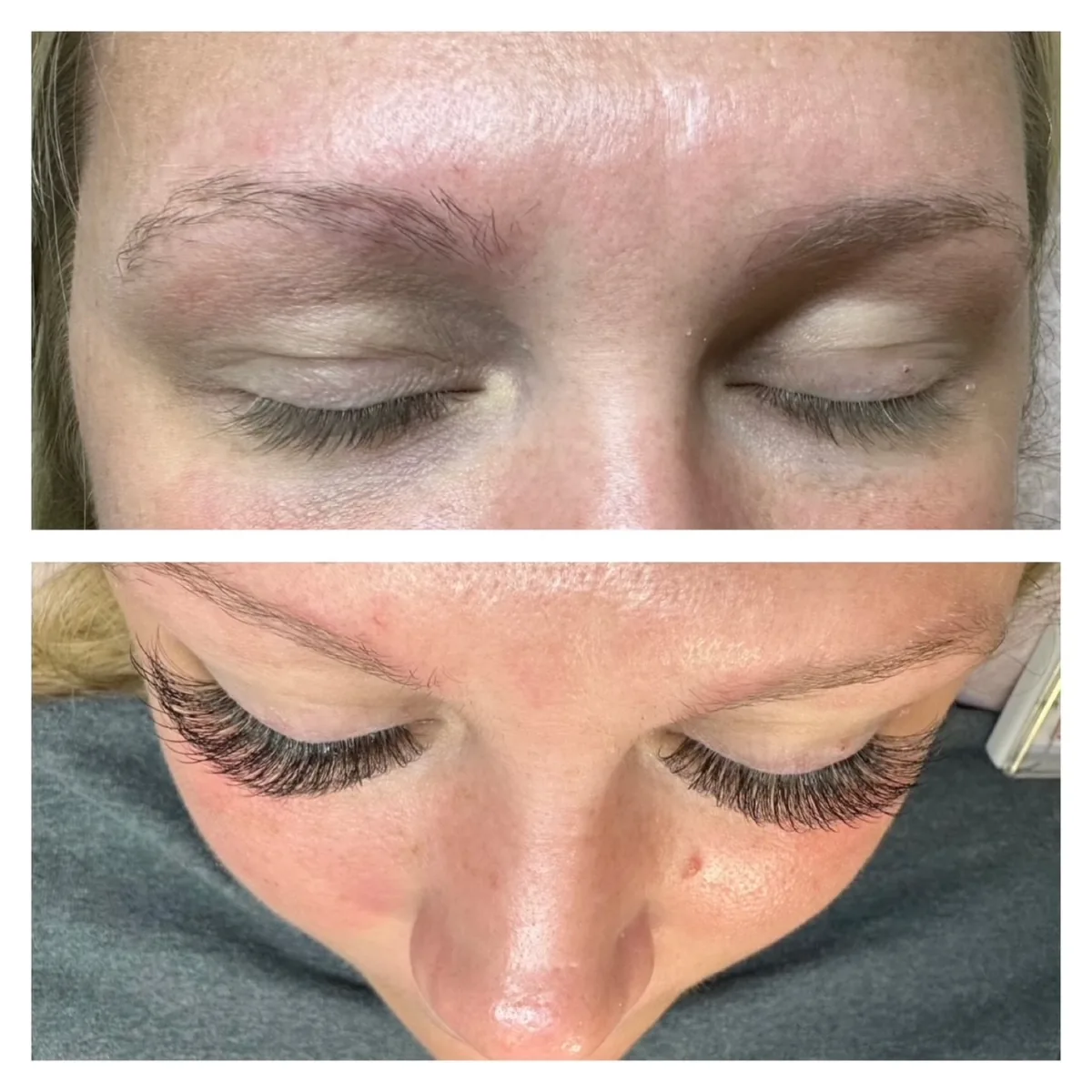 Hybrid lash work by Lady Lash Studio
