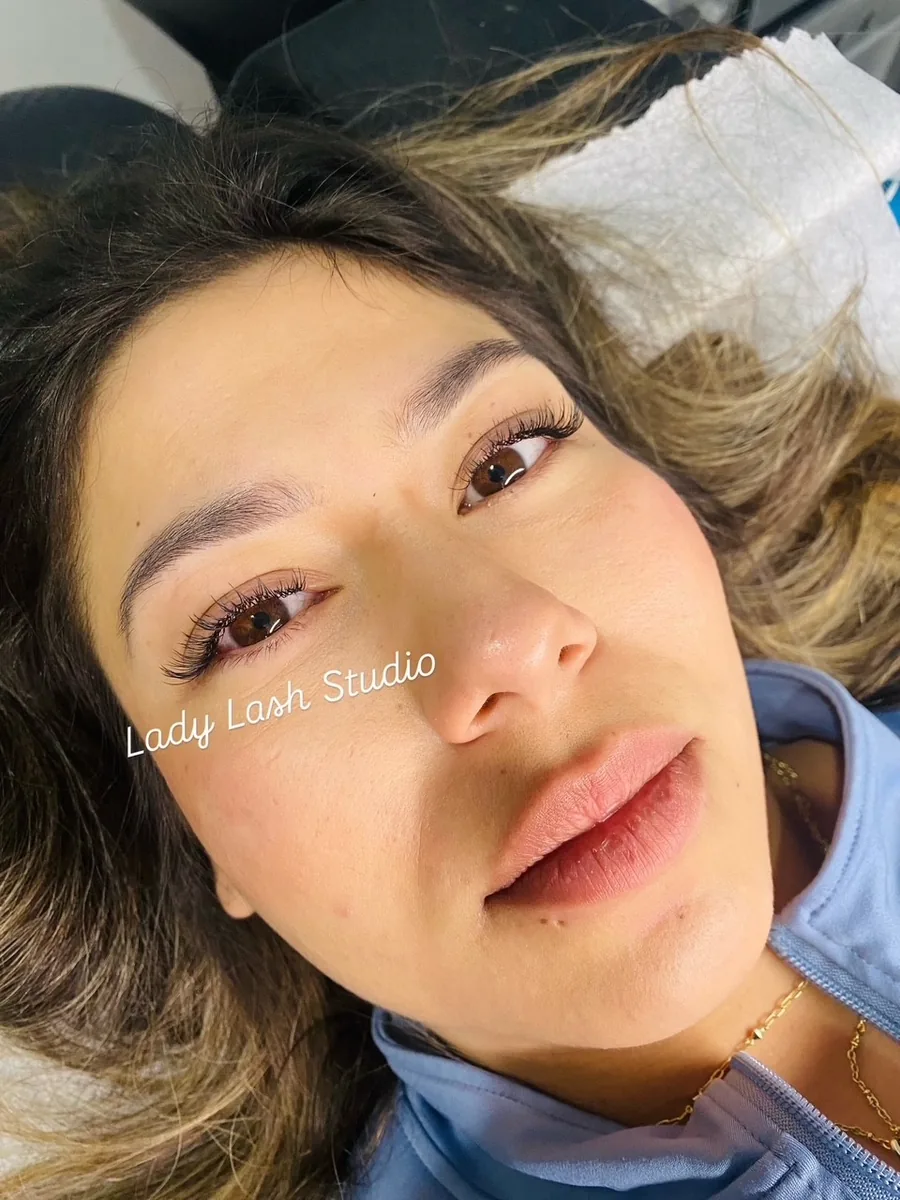 Faux mink lash extensions by Lady Lash Studio