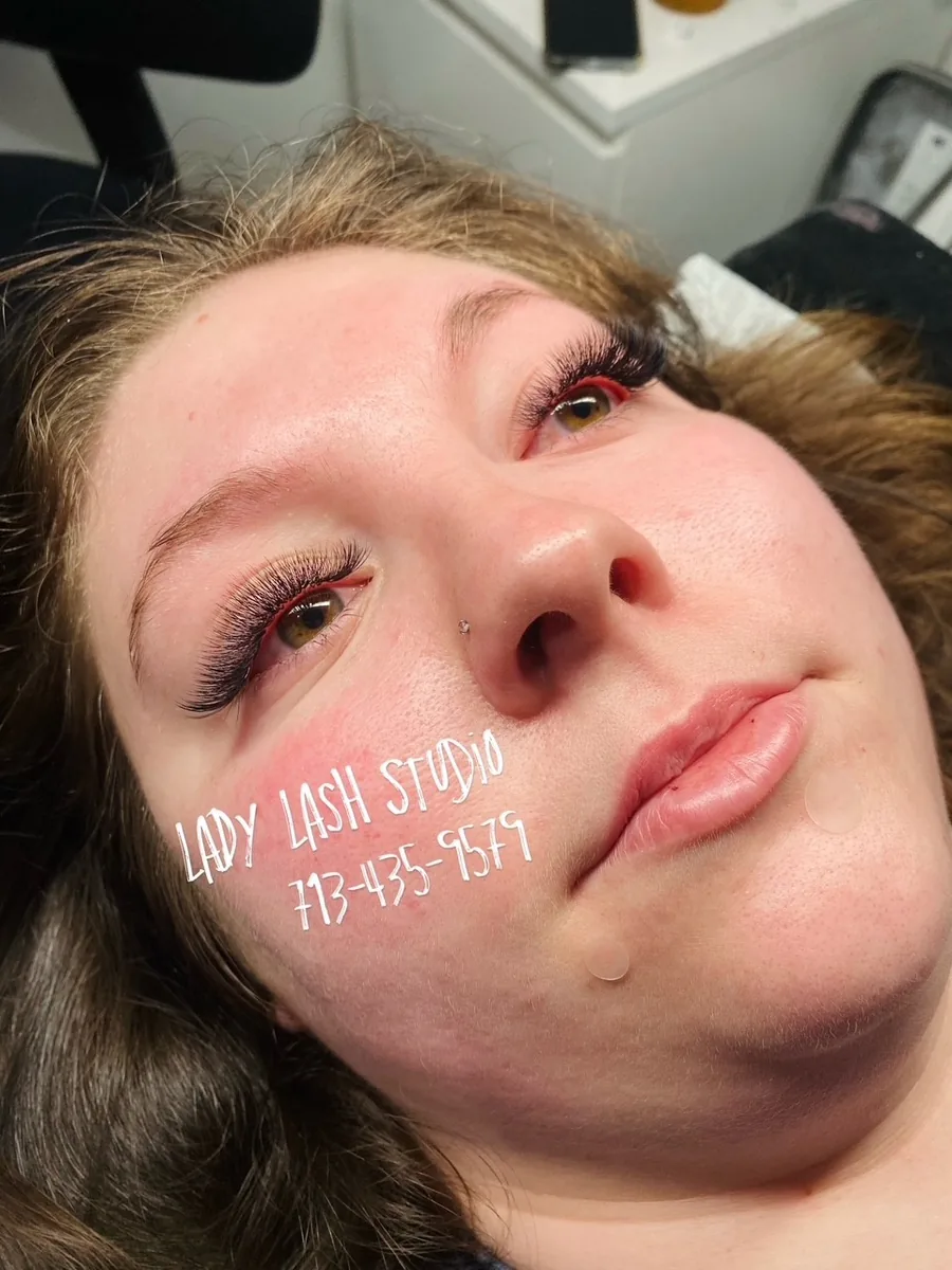 Volume lash work by Lady Lash Studio