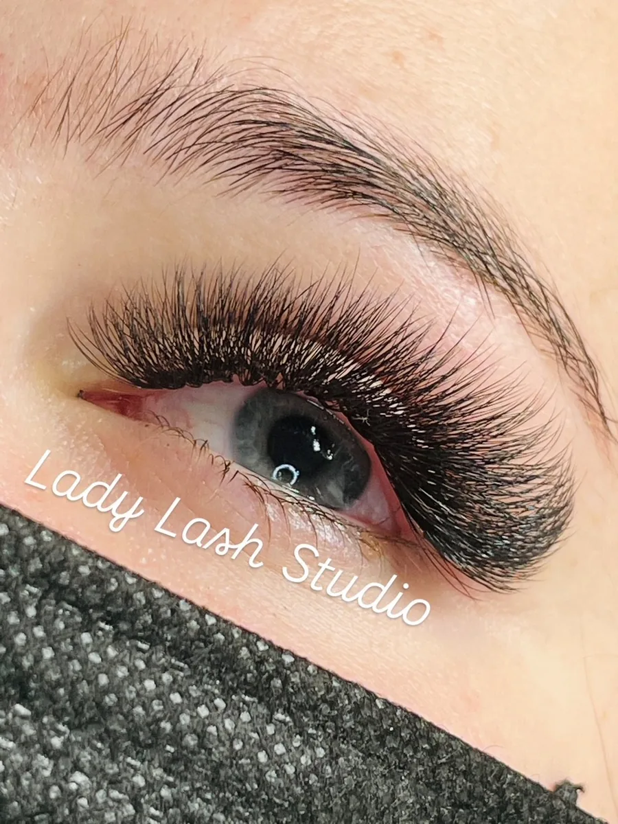 Volume lash work by Lady Lash Studio