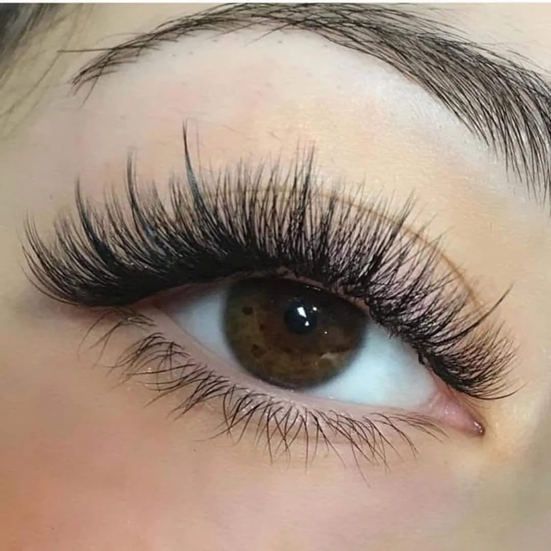 Eyelash extension client work, Lady Lash Studio Sugar Land TX