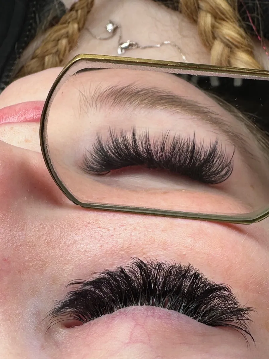 Volume lash work by Lady Lash Studio