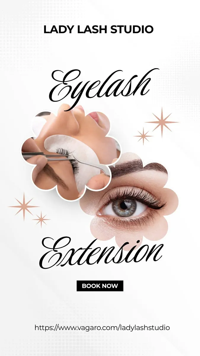 Client lash extension photo, Lady Lash Studio Sugar Land