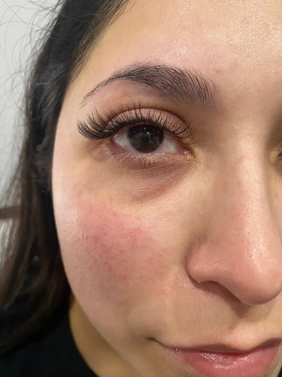 Hybrid lash work by Lady Lash Studio