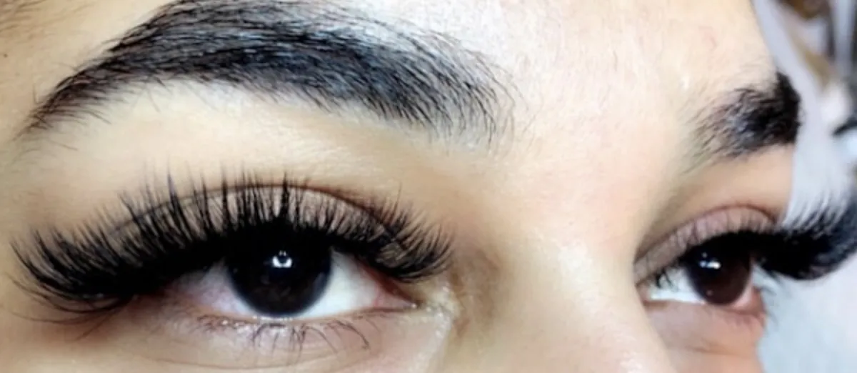 Volume lash work by Lady Lash Studio
