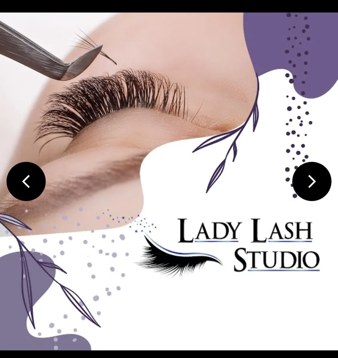 Hybrid lash work by Lady Lash Studio