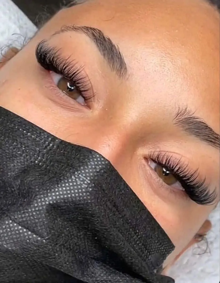 Volume lash work by Lady Lash Studio