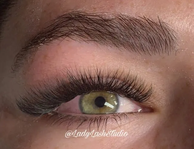 Lash extension results, Lady Lash Studio Sugar Land TX
