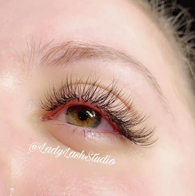 Classic lash work by Lady Lash Studio