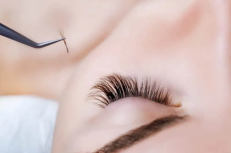 Volume lash work by Lady Lash Studio