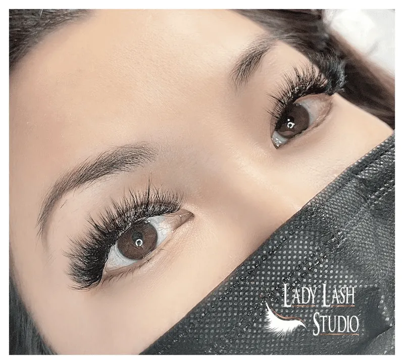 Client lash extension photo, Lady Lash Studio Sugar Land