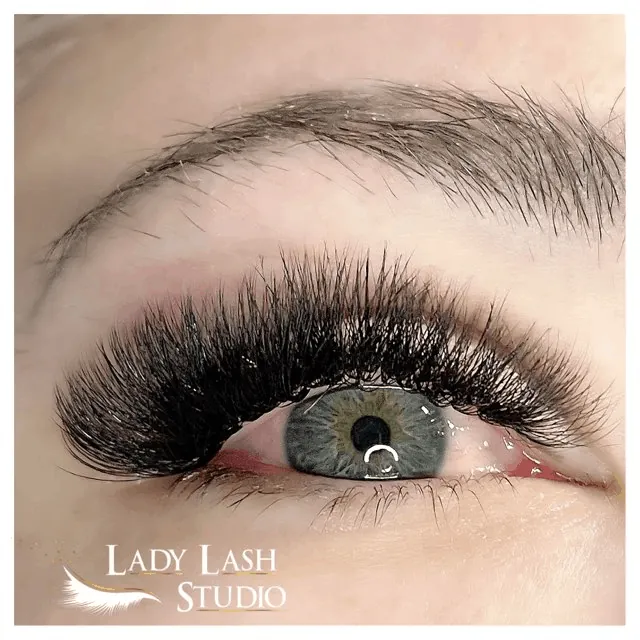 Mega volume lash work by Lady Lash Studio