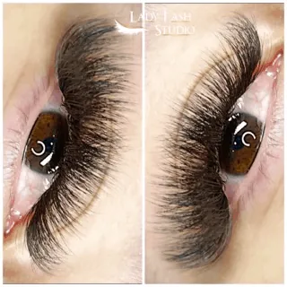 Eyelash extensions by Lady Lash Studio, Sugar Land, Texas