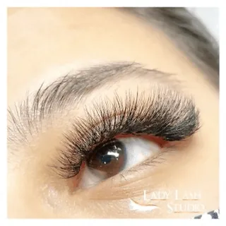Lash extension client photo, Lady Lash Studio Sugar Land TX