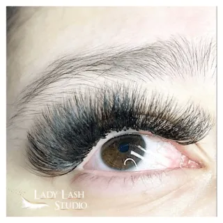 Client eyelash extension results, Lady Lash Studio Sugar Land