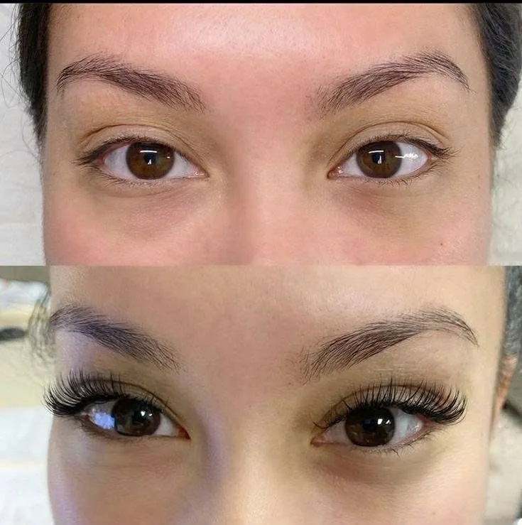 Faux mink lash extensions by Lady Lash Studio