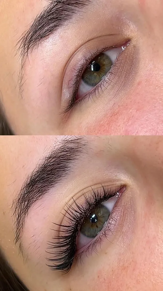Lash extension client photo, Lady Lash Studio Sugar Land TX