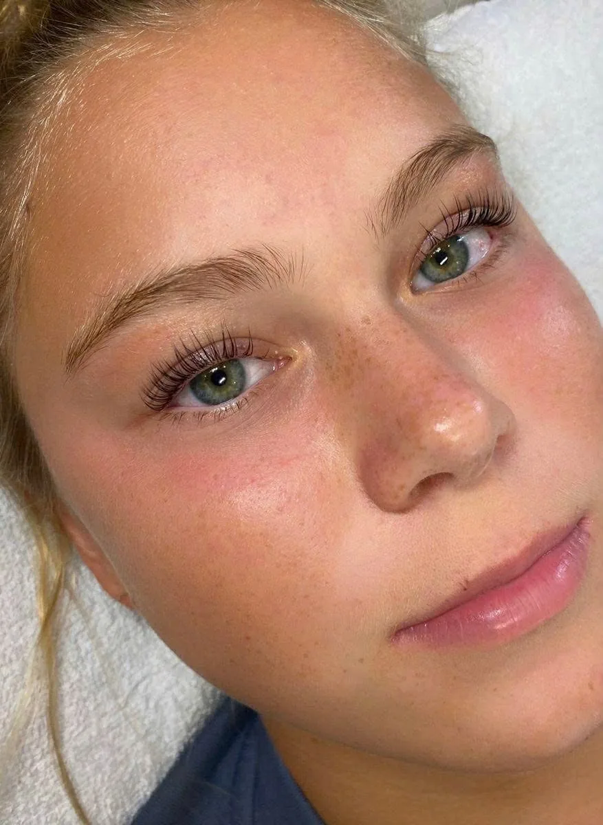 Lash lift and tint result by Lady Lash Studio