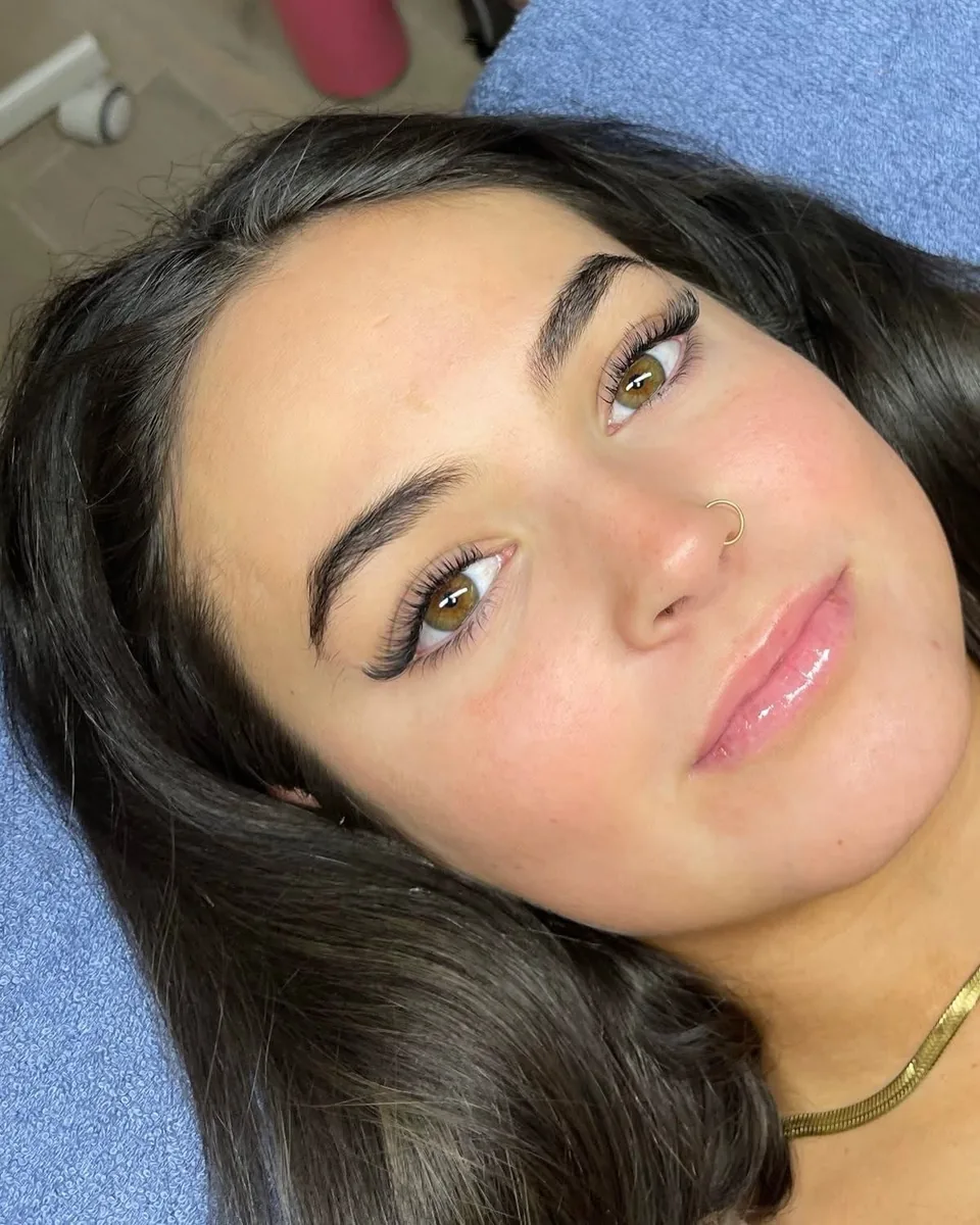 Hybrid lash work by Lady Lash Studio