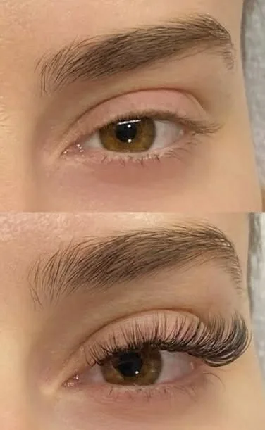 Color full volume lash work by Lady Lash Studio