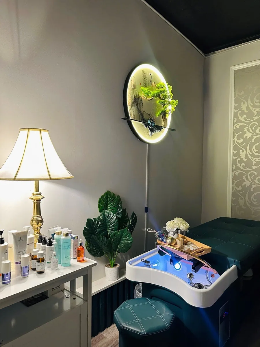 Japanese head spa treatment at Lady Lash Studio Sugar Land