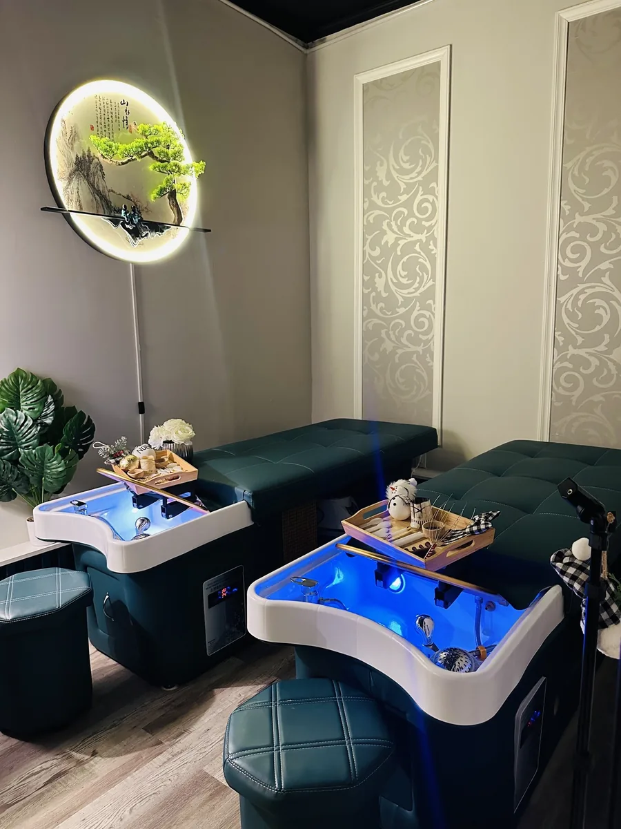 Japanese head spa cleansing treatment at Lady Lash Studio