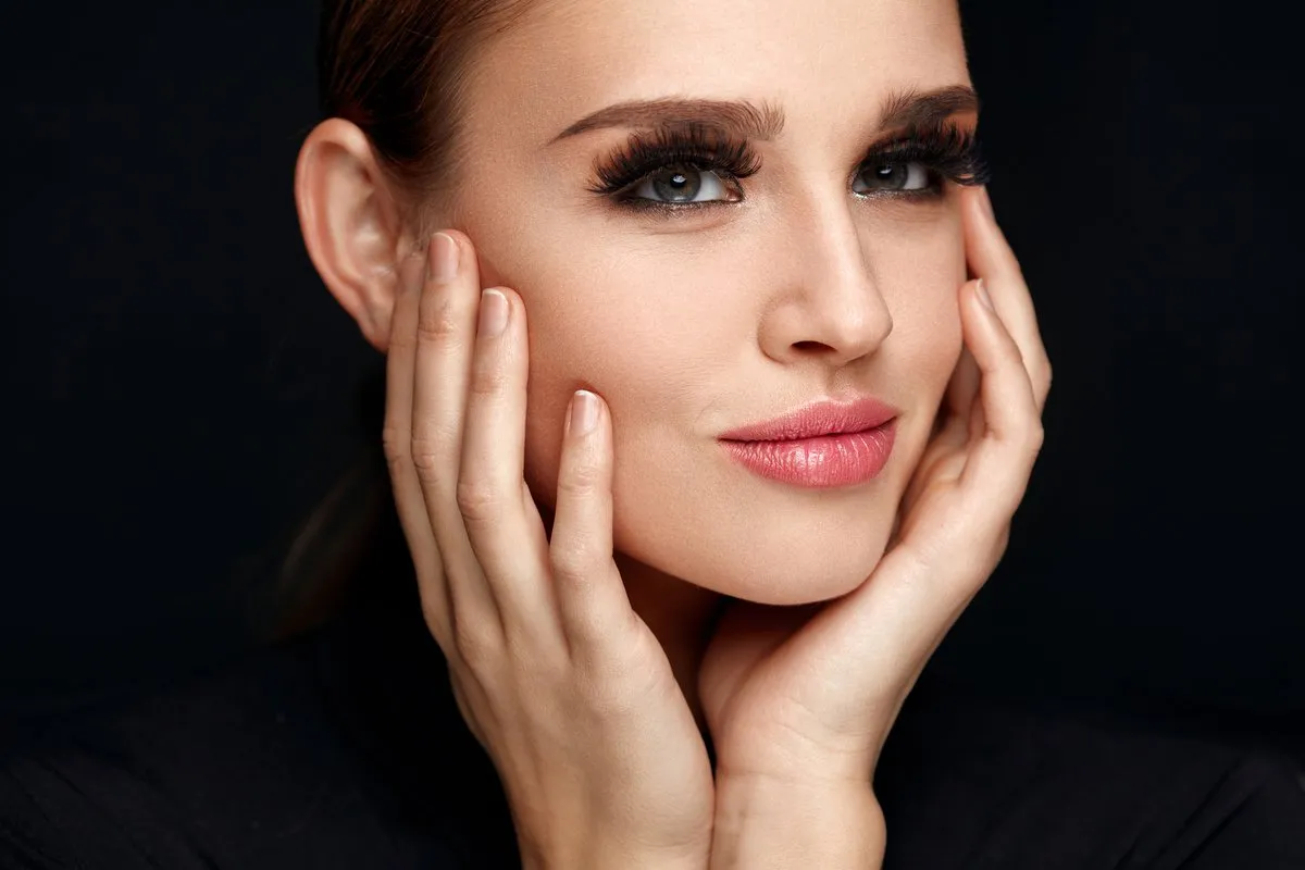 Professional lash application at Lady Lash Studio